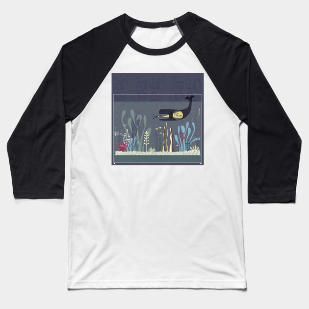 The Fishtank Baseball T-Shirt by NicSquirrell